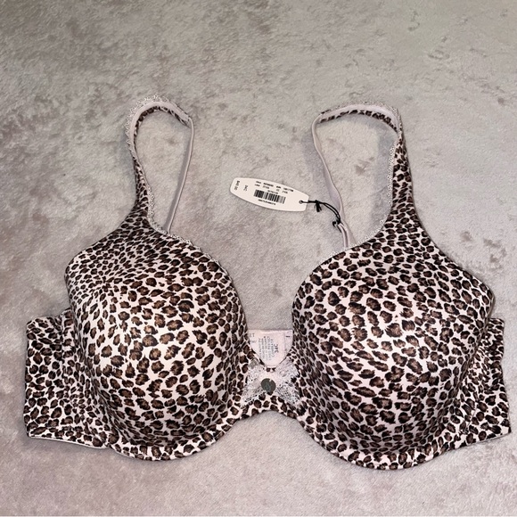 Victoria's Secret Other - Victorias secret animal print lined perfect coverage bra size 34C